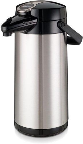 Bravilor Bonamat Airpot Furento, isoleerkan, 2,2 l, RVS, zilver