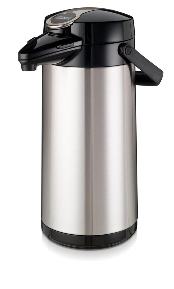 Bravilor Bonamat Airpot Furento, isoleerkan, 2,2 l, RVS, zilver afbeelding