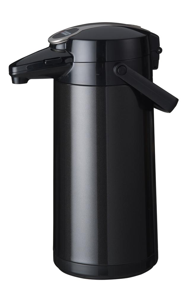 Bravilor Bonamat Airpot Furento, isoleerkan, 2,2 l, RVS, zwart metallic afbeelding