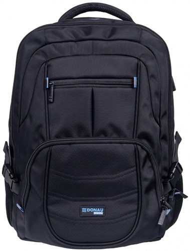 Donau Travel rugzak Amsterdam, 35 l, 17 inch, zwart