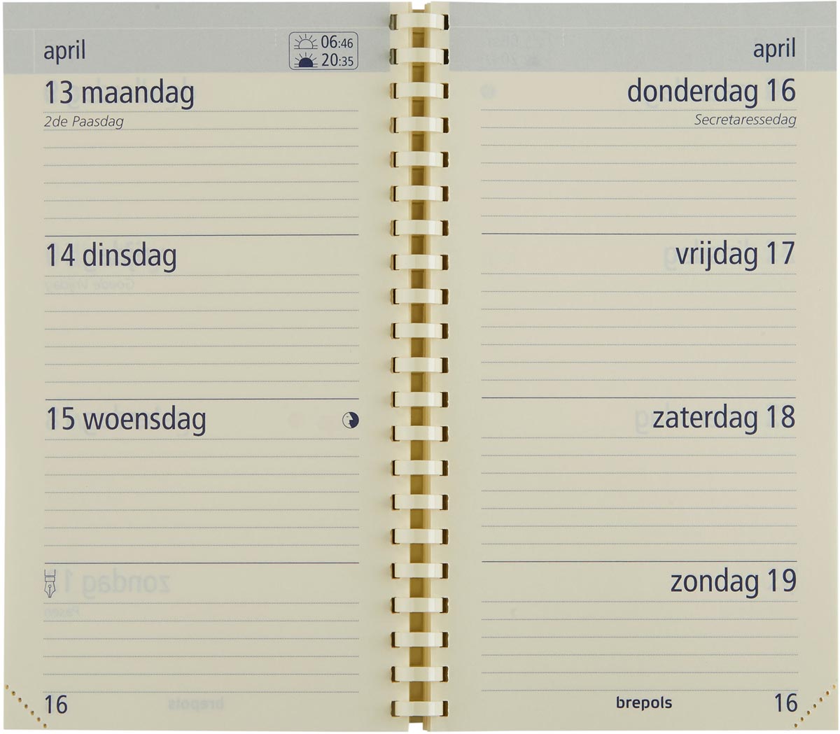 Brepols Optivision Pocket vulling, Nederlands, 2026