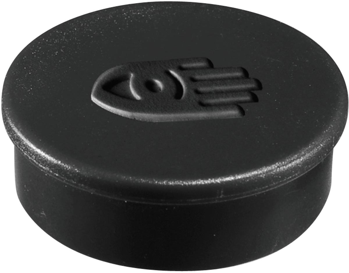 Legamaster super magneet, 35 mm, zwart, pak van 10 stuks afbeelding