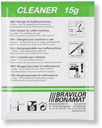 Bravilor Bonamat Cleaner, reinigingsmiddel voor filterkoffiezetapparaten, doos van 4 x 15 zakjes van 15 g