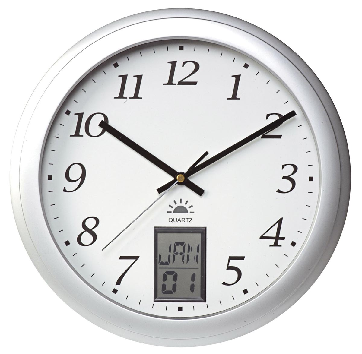 Unilux wandklok Instinct, diameter 30 cm, wit
