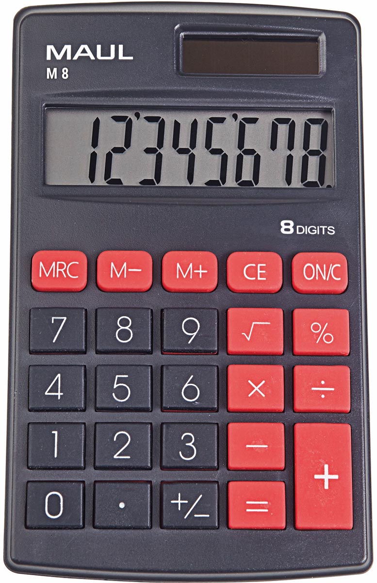 MAUL zakrekenmachine M8, zwart MAUL zakrekenmachine M8, zwart