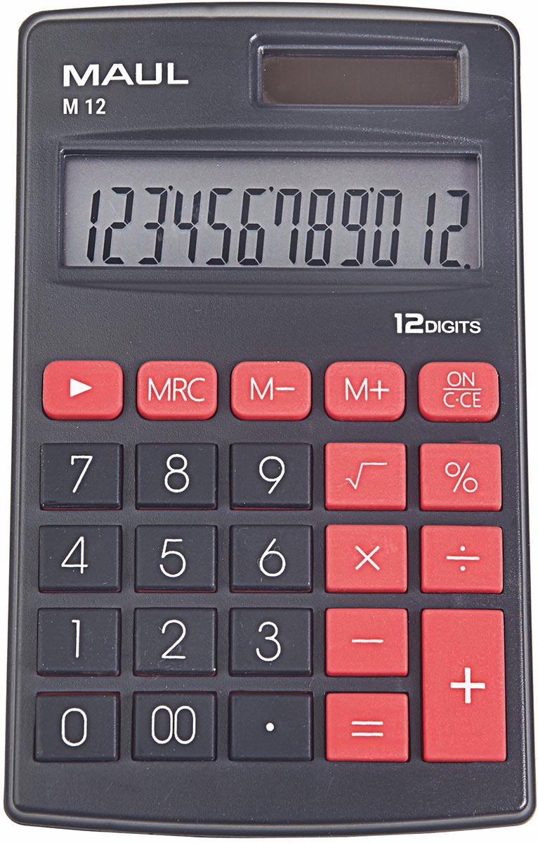 MAUL zakrekenmachine M12, zwart MAUL zakrekenmachine M12, zwart