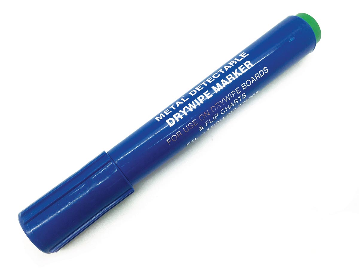 BST detecteerbare whiteboardmarker voedingsindustrie groen doos van 10 stuks BST detecteerbare whiteboardmarker voedingsindustrie groen doos van 10 stuks