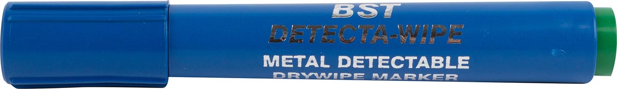 BST detecteerbare whiteboardmarker voedingsindustrie groen doos van 10 stuks