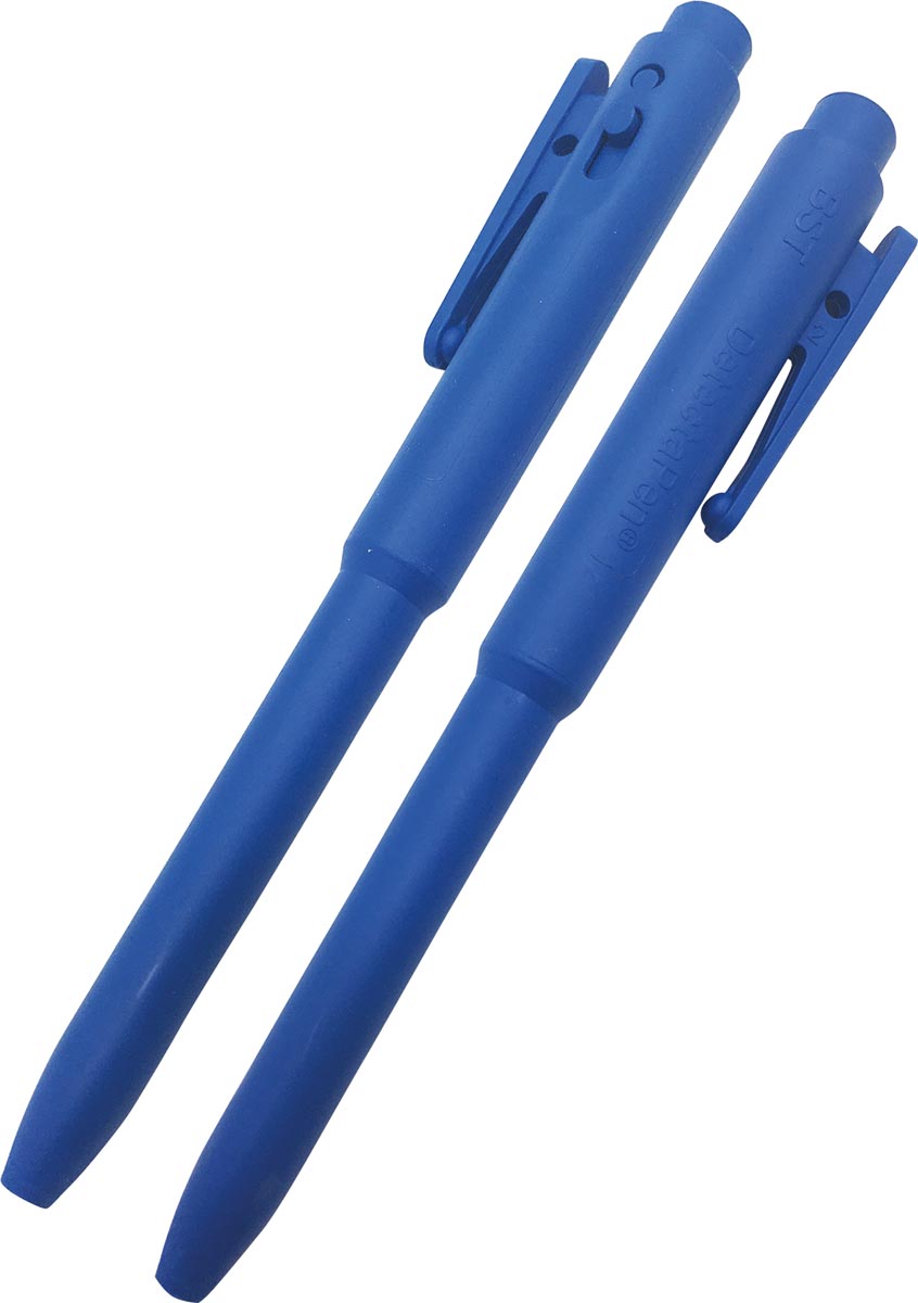 BST detecteerbare balpen J800, voedingsindustrie, blauw, doos van 25 stuks afbeelding