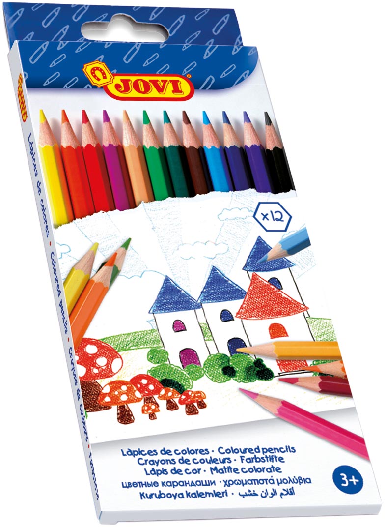 Jovi kleurpotlood 12 potloden afbeelding