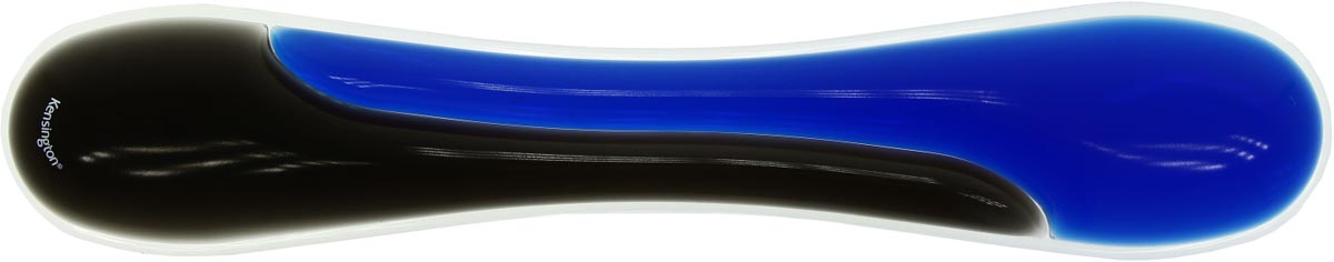 Kensington Duo Gel polssteun voor toetsenborden, blauw/zwart afbeelding