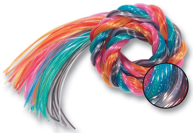 Folia Flechtschnüre Mit Glitzer – 50 Stück In 10 Farben, Perfekt Zum Armbänder Machen
