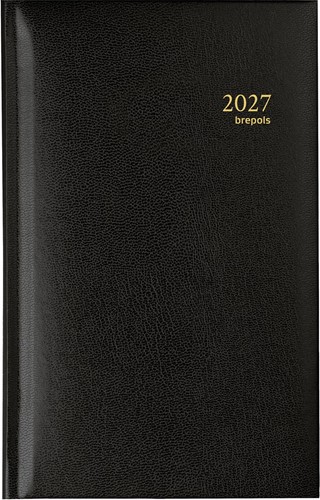 Brepols Interplan Lima 6-talig, zwart, 2027