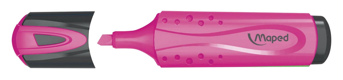 Maped markeerstift Fluo'Peps Classic roze