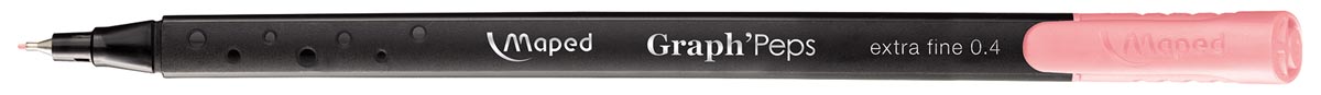 Maped Graph'Peps fineliner, blush