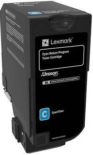Lexmark Return Program toner CS72x, 3.000 pagina's, OEM 74C20C0, cyaan