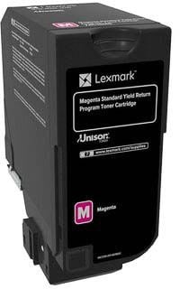 Lexmark Return Program toner CS72x 7.000 pagina&apos;s OEM 74C2SM0 magenta
