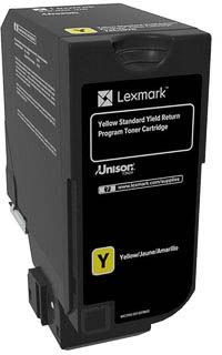 Lexmark Return Program toner CS72x 7.000 pagina&apos;s OEM 74C2SY0 geel
