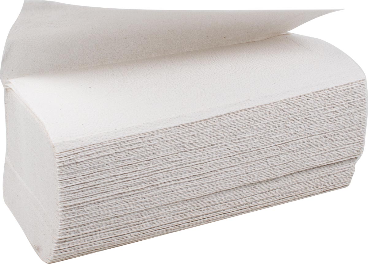 Papieren handdoek P2P Profi, Z-vouw, 2-laags, doos van 3.200 stuks afbeelding