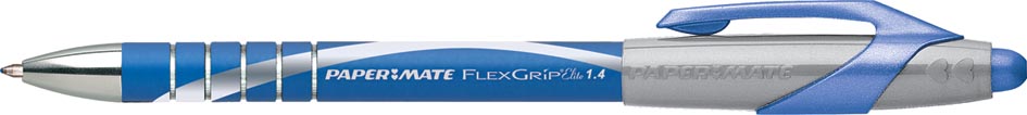 Paper Mate balpen Flexgrip Elite blauw
