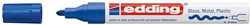 Edding glanslakmarker e-750 CR blauw