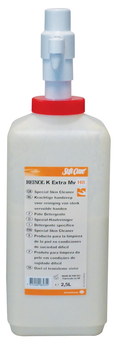 Soft Care Zeep Reinol Flacon Van 25 Liter huismerk kopen in de aanbieding Soft Care Zeep Reinol Flacon Van 25 Liter huismerk kopen in de aanbieding