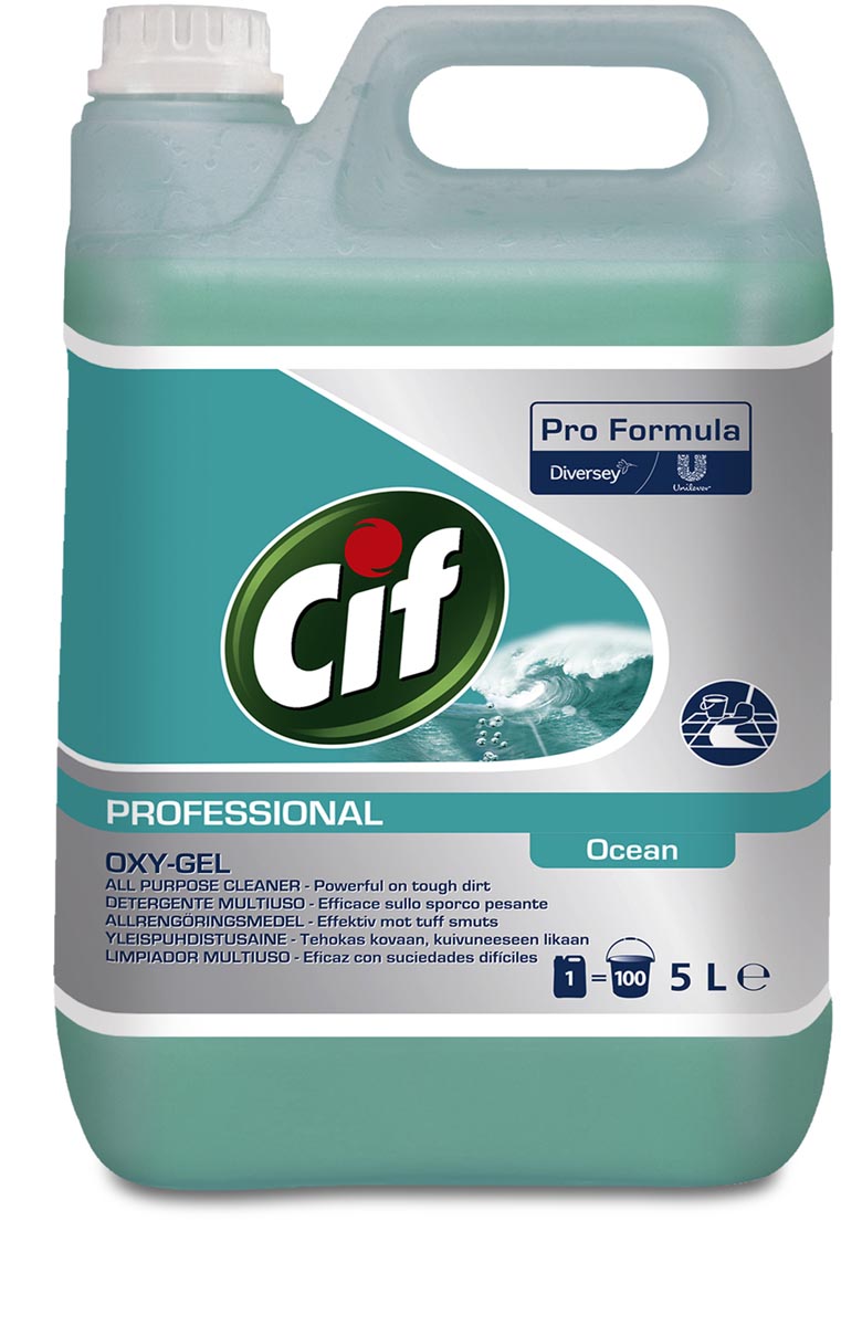 Cif allesreiniger oceaan, fles van 5 liter afbeelding
