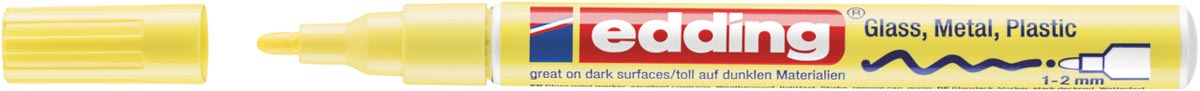 Edding lakmarker 751, pastelgeel