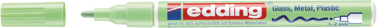 Edding lakmarker 751, pastelgroen
