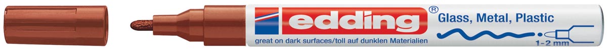Edding paintmarker e-751 bruin