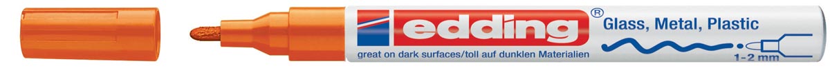 Edding paintmarker e-751 oranje