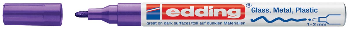 Edding paintmarker e-751 paars