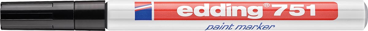 Edding paintmarker e-751 Professional zwart afbeelding
