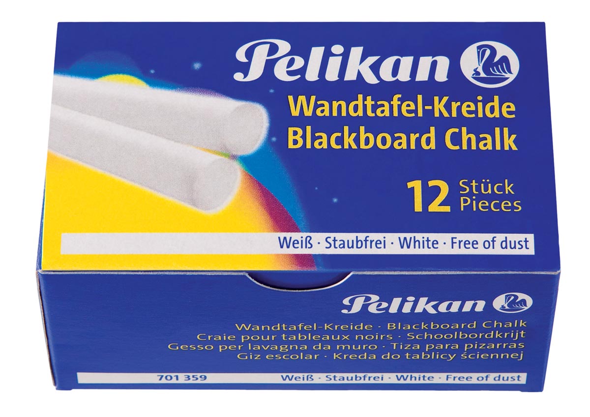 Pelikan schoolbordkrijt wit
