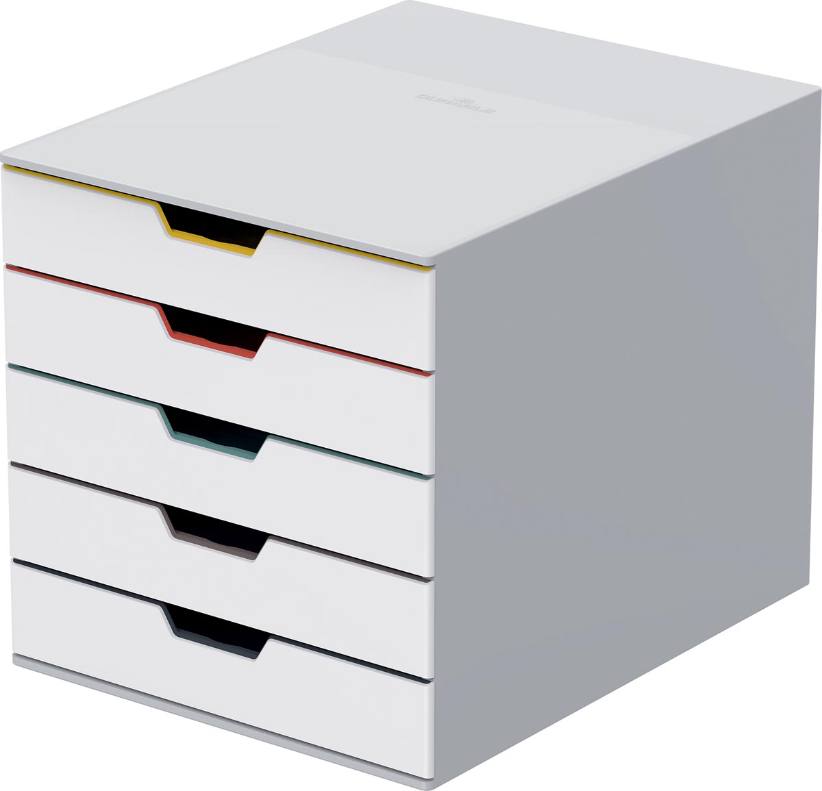 Durable Ladeblok Varicolor, 5 laden, wit meubel afbeelding