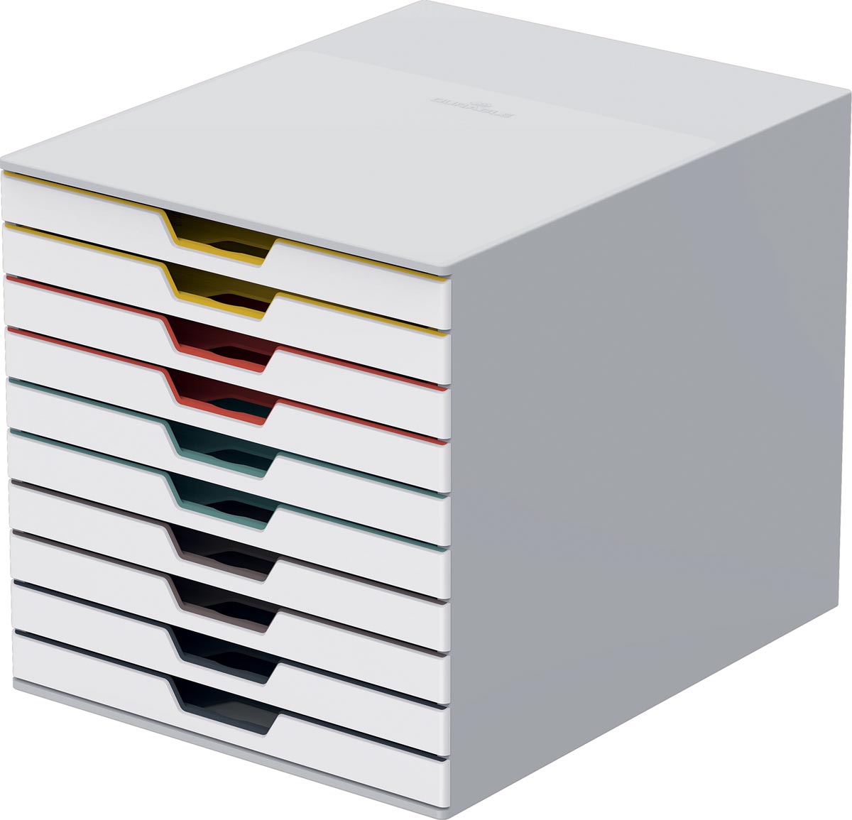 Durable Ladeblok Varicolor, 10 laden, wit meubel afbeelding