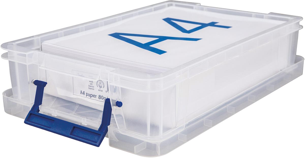 Bankers Box opbergdoos ProStore 5,5 liter, transparant