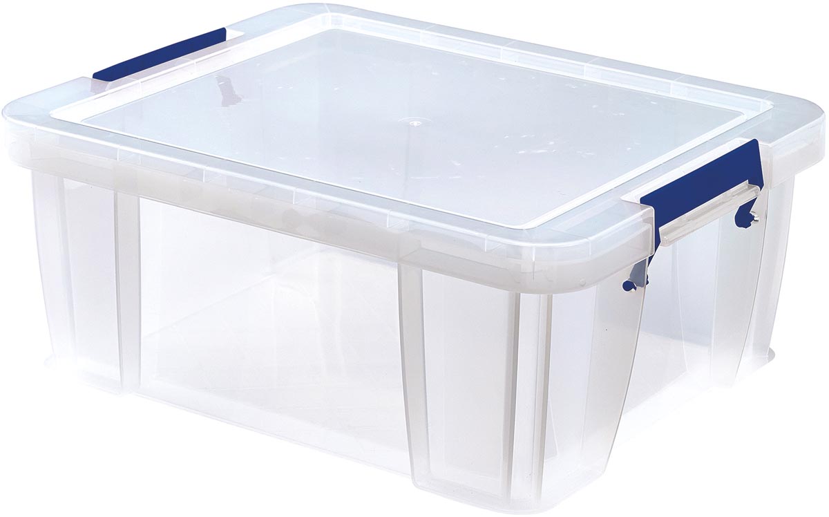 Bankers Box opbergdoos ProStore 24 liter, transparant