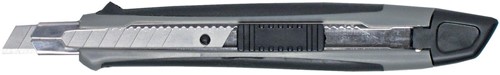 MAUL cutter Softgrip met rem, 9 mm, grijs
