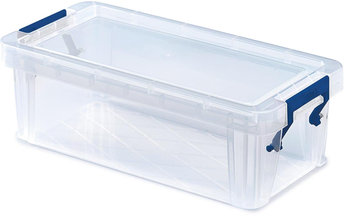 Bankers Box opbergdoos voor potloden ProStore 1,3 liter, transparant, large