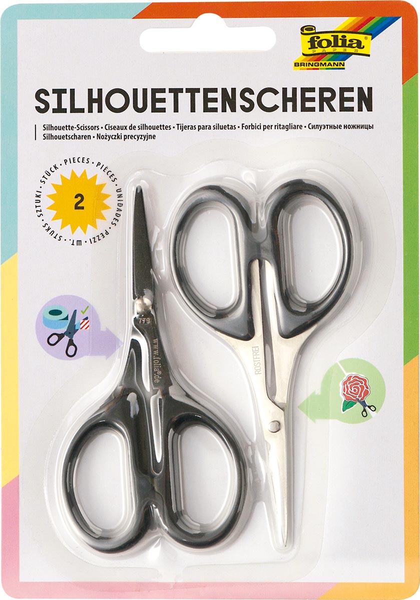Folia silhouetschaar afbeelding