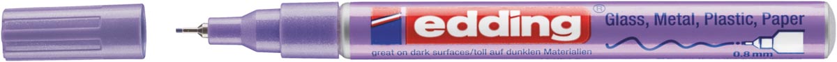 Edding lakmarker 780, metallic paars