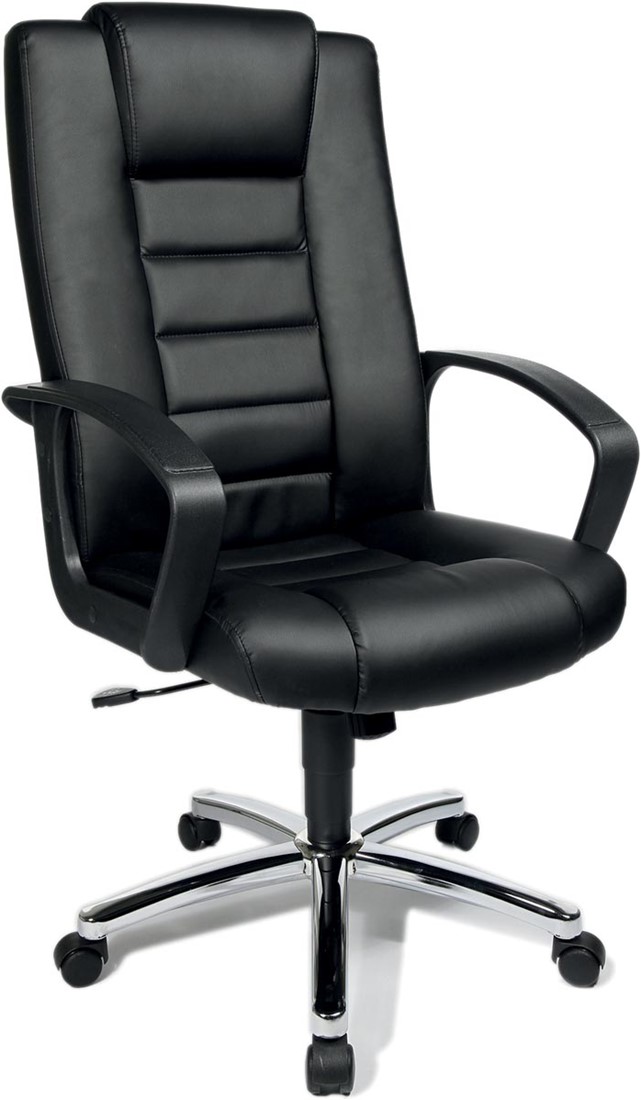 Chaise De Bureau  Chaise vintage de bureau pivotante avec roulettes