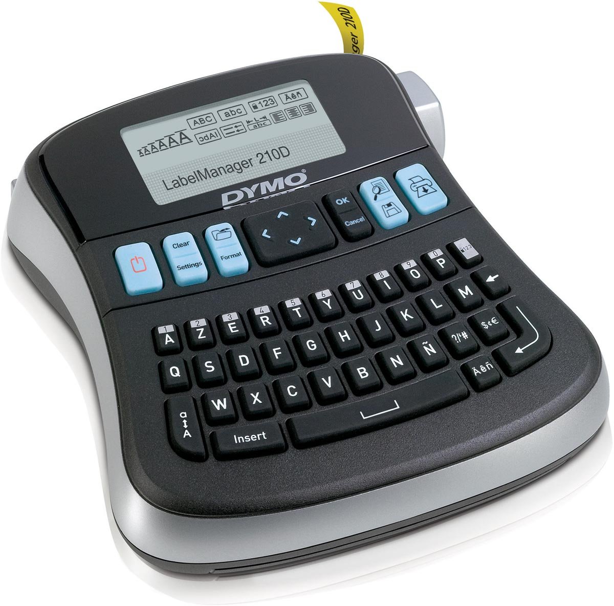 Dymo beletteringsysteem LabelManager 210D+, azerty afbeelding