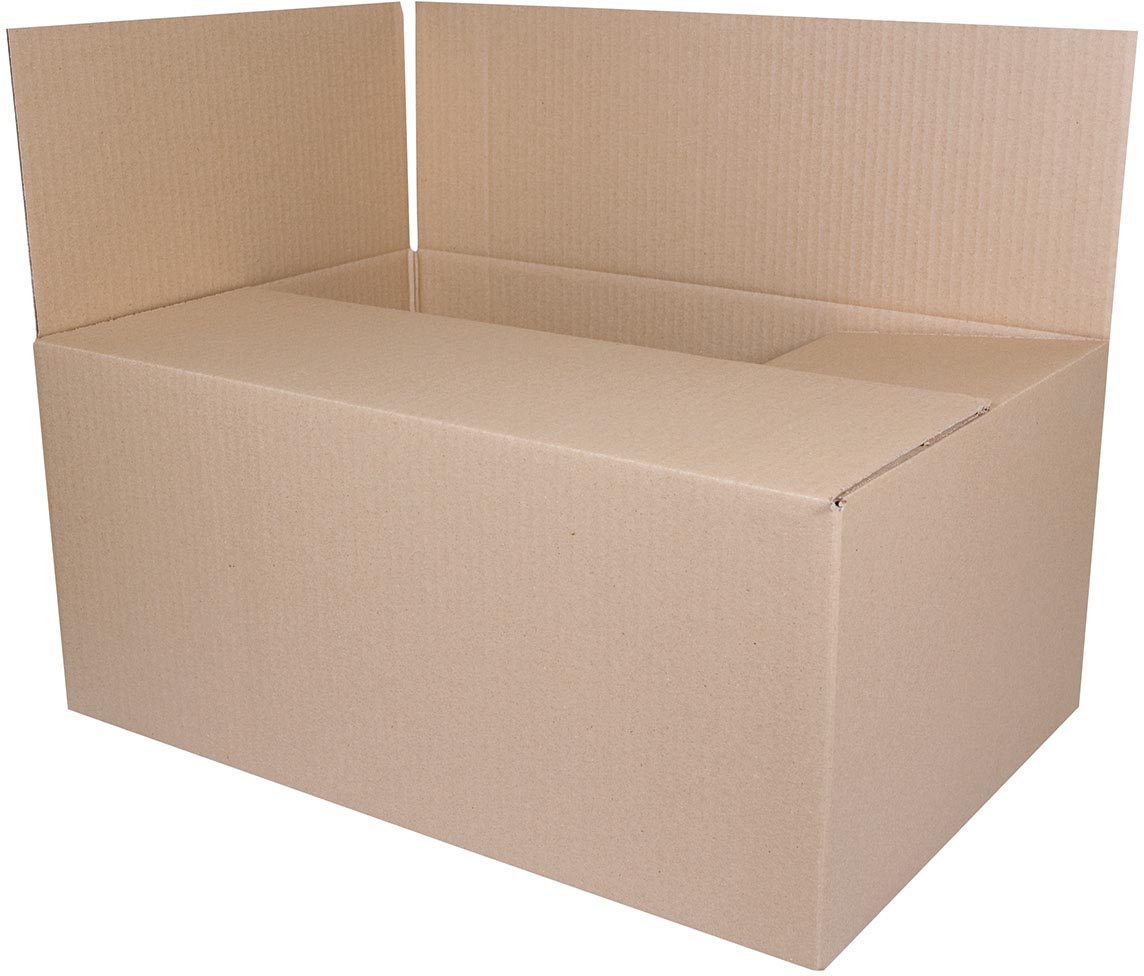 Office Products verzenddoos, grijs, 540 x 360 x 236 mm