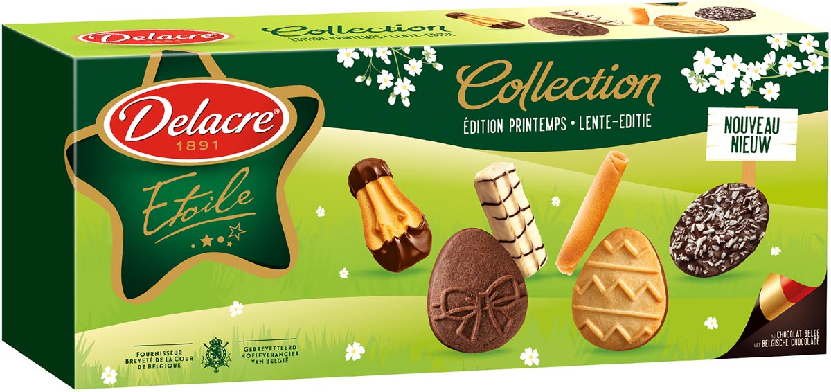 Delacre Collection koekjes, doos van 140 g