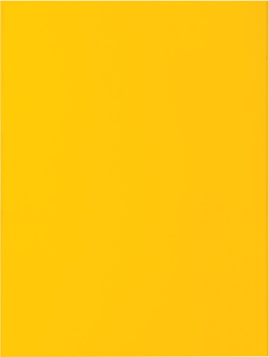 Exacompta Rock&apos;s 80 dossiermap, ft 22 x 31 cm, pak van 100, geel afbeelding