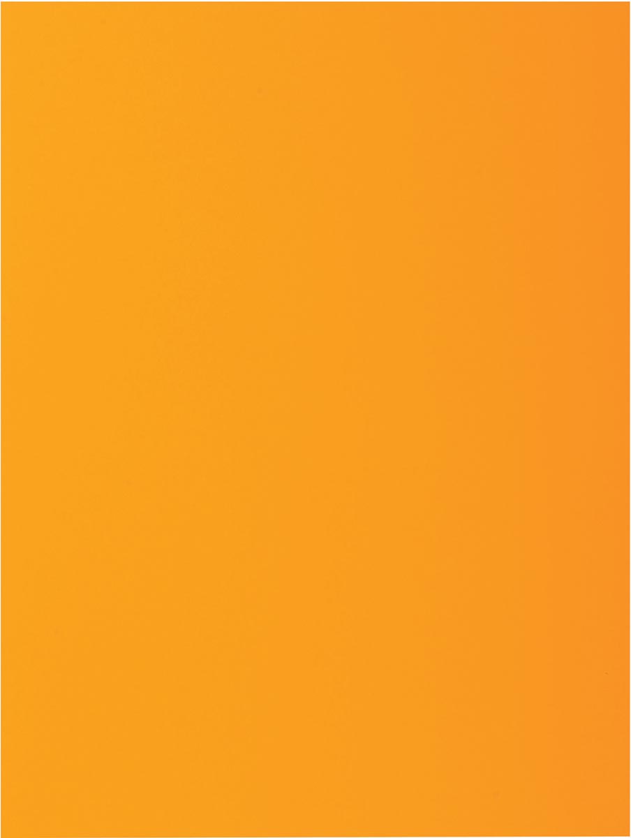 Exacompta Rock&apos;s 80 dossiermap, ft 22 x 31 cm, pak van 100, lichtoranje afbeelding