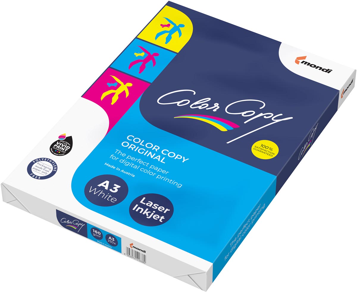 Color Copy printpapier ft A3, 160 g, pak van 250 vel