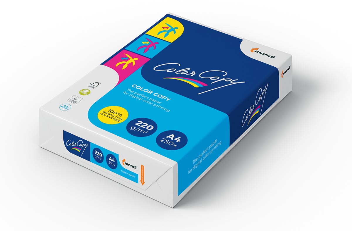 Color Copy printpapier ft A4, 220 g, pak van 250 vel